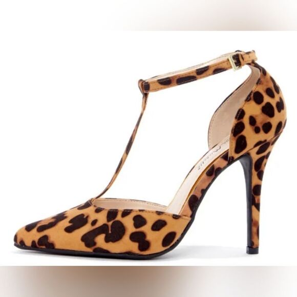 ANNE MICHELLE Momentum Leonard‎ T-Strap Heels - Size 11 - Picture 1 of 11